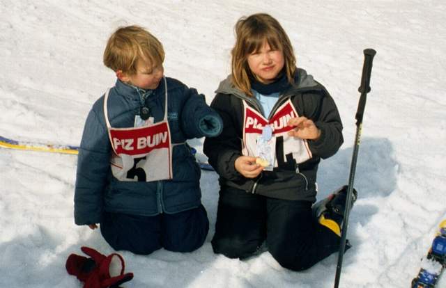 unsere 2 Skifahrer 03/2003